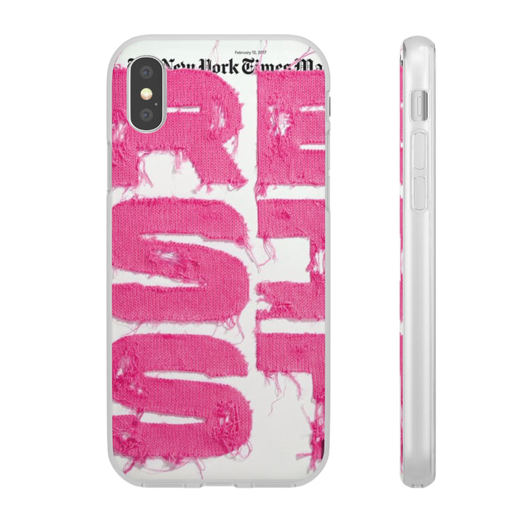 Stitching Pink Cases Phone Case