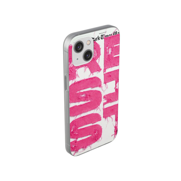 Stitching Pink Cases Phone Case