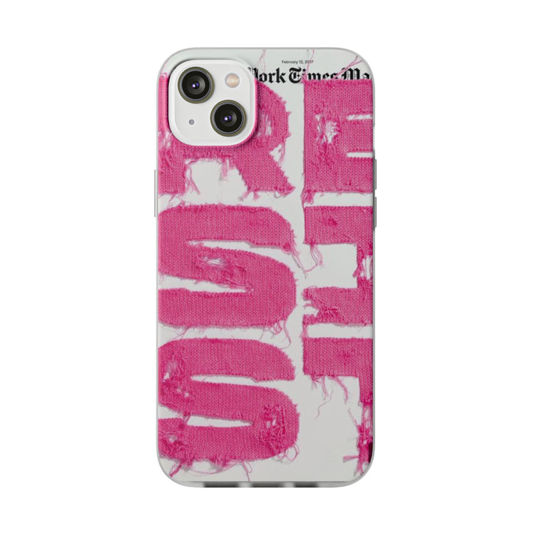 Stitching Pink Cases Phone Case