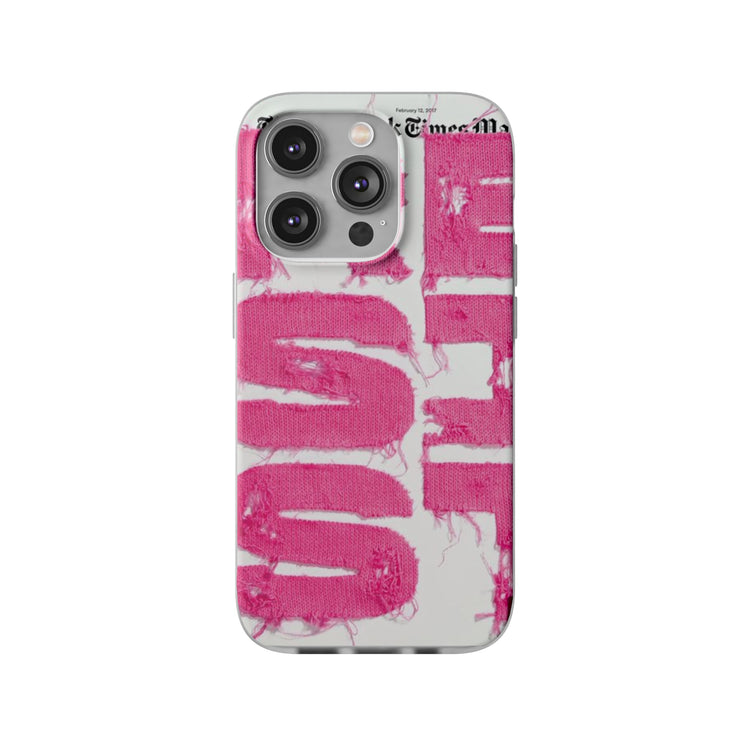 Stitching Pink Cases Phone Case