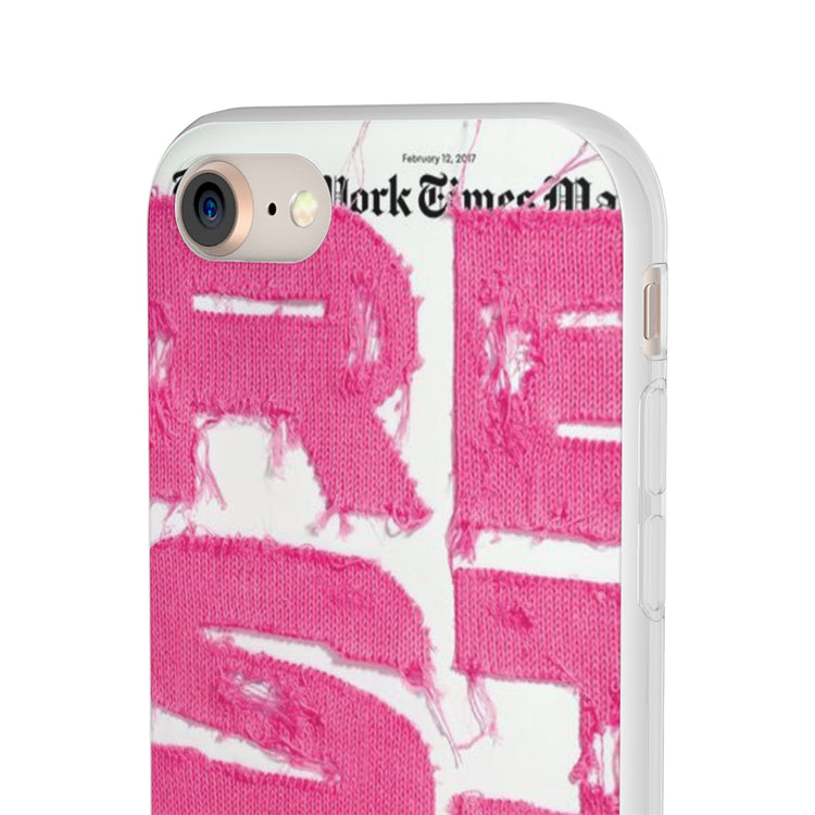 Stitching Pink Cases Phone Case