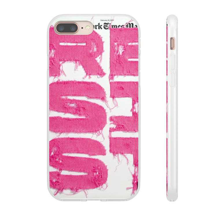 Stitching Pink Cases Phone Case
