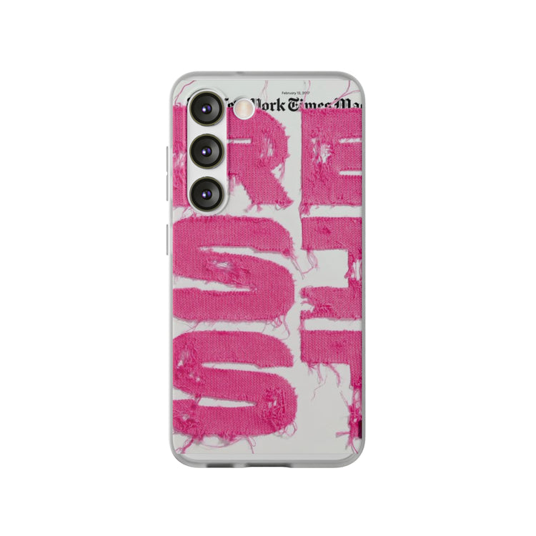 Stitching Pink Cases Phone Case