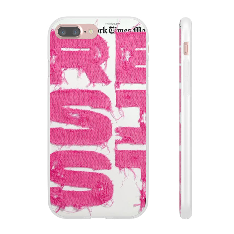 Stitching Pink Cases Phone Case