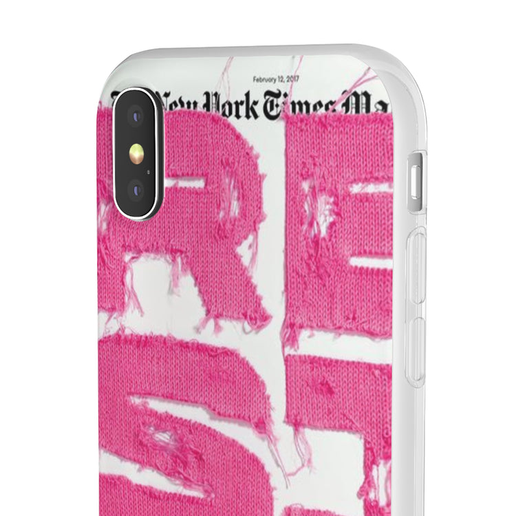 Stitching Pink Cases Phone Case