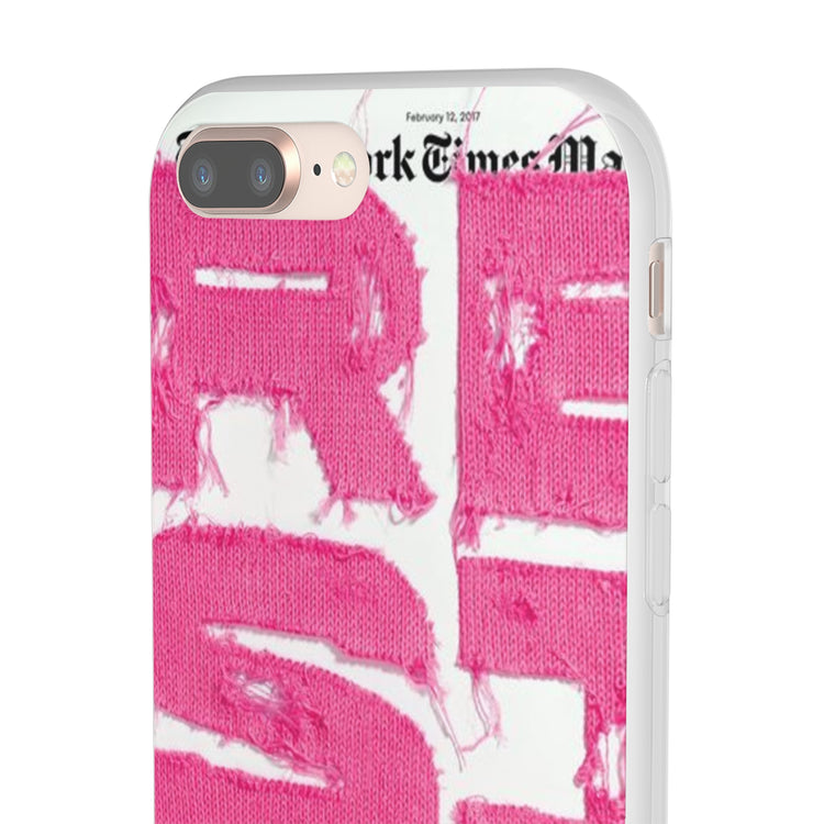 Stitching Pink Cases Phone Case