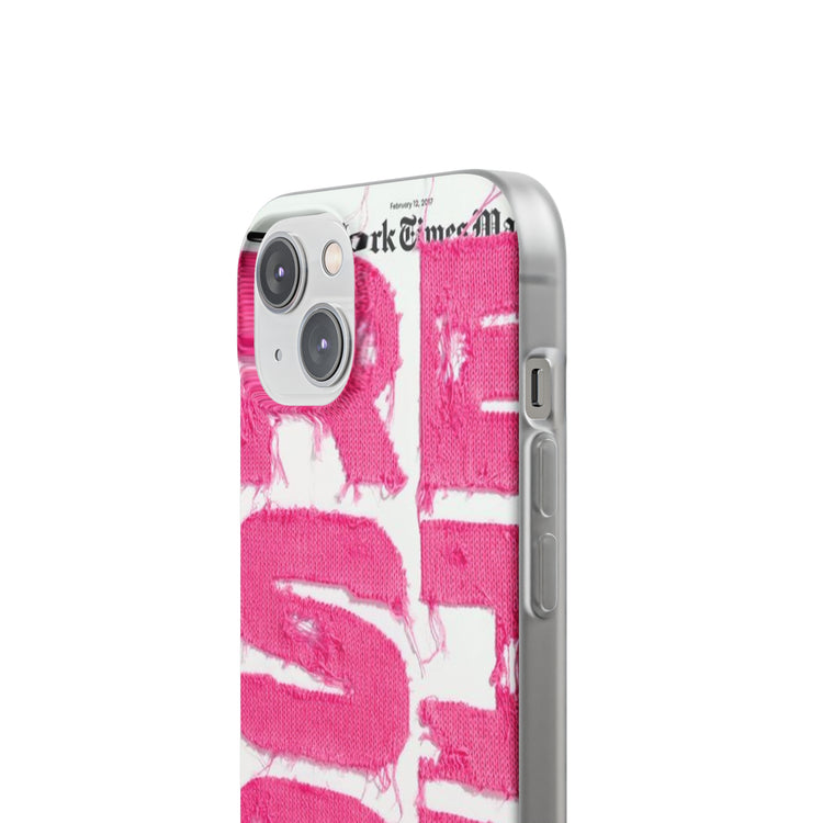Stitching Pink Cases Phone Case