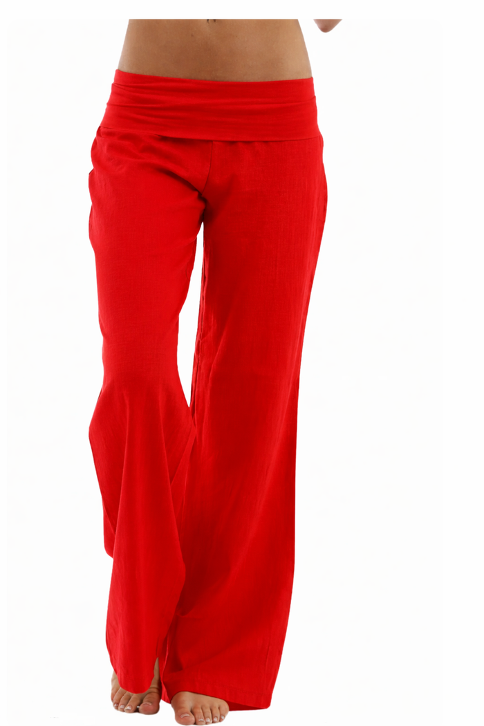 Wide-leg Yoga Pants
