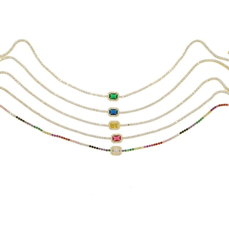 Micro Pave Necklace