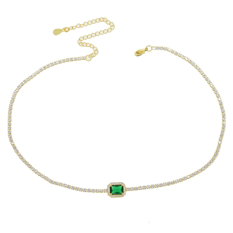 Micro Pave Necklace