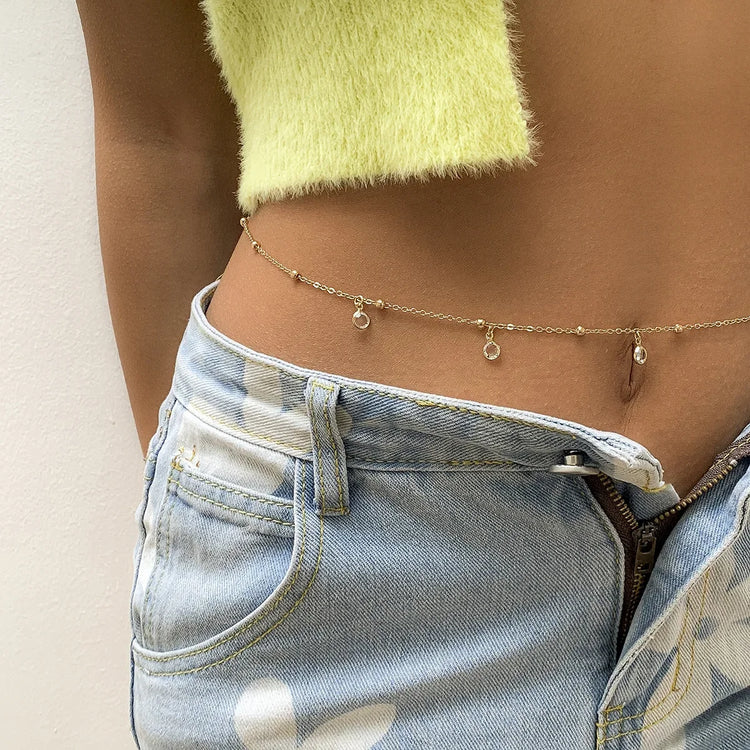 Double Circle Waist Chain