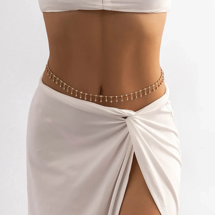 Double Circle Waist Chain