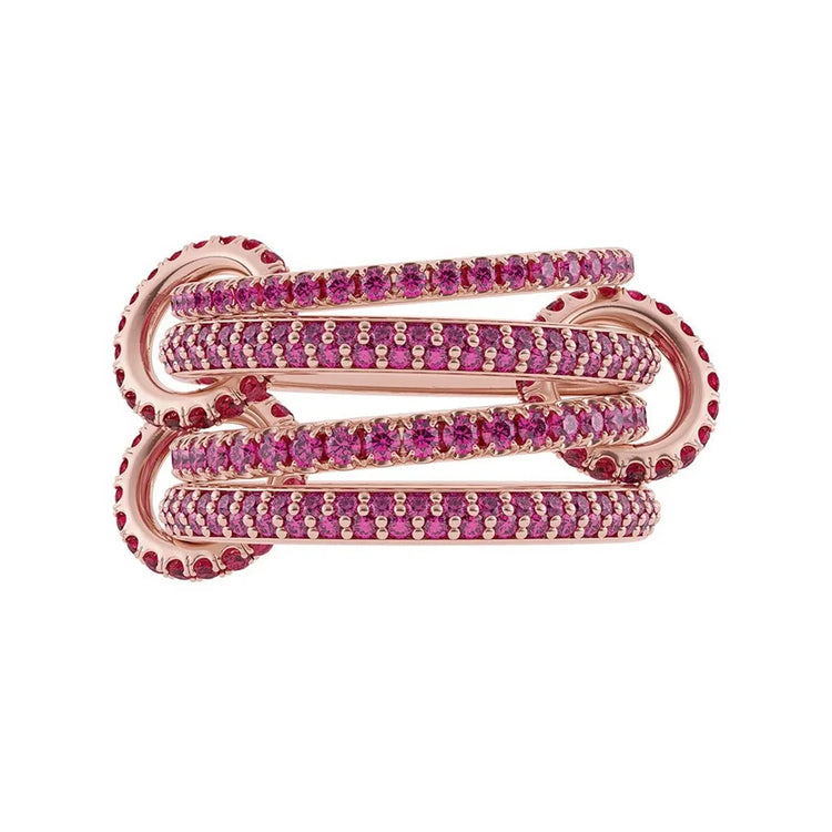 The Luxe Stacked Statement Ring