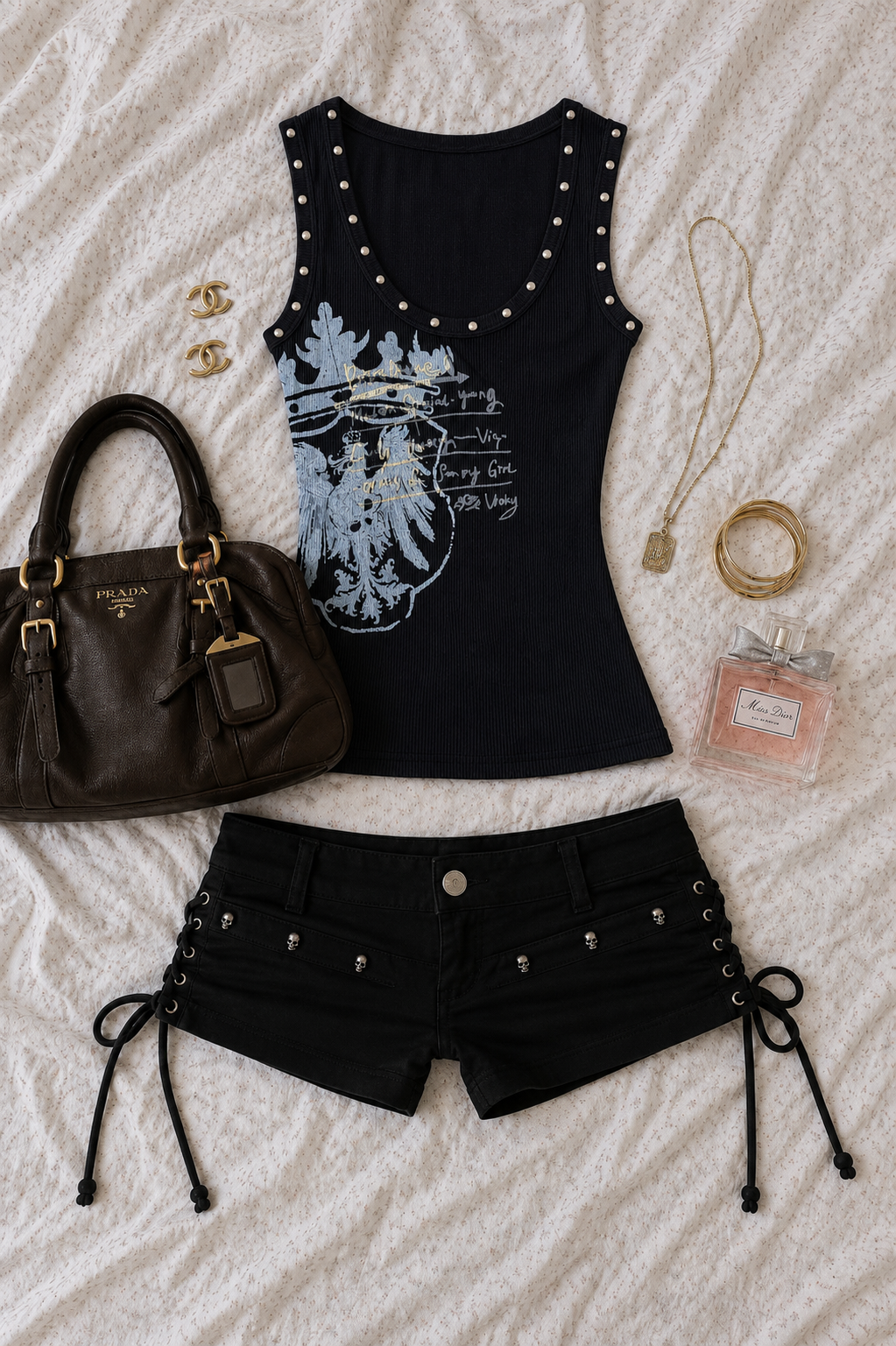 Sleeveless Camisole – Black Tops - Planet Missy