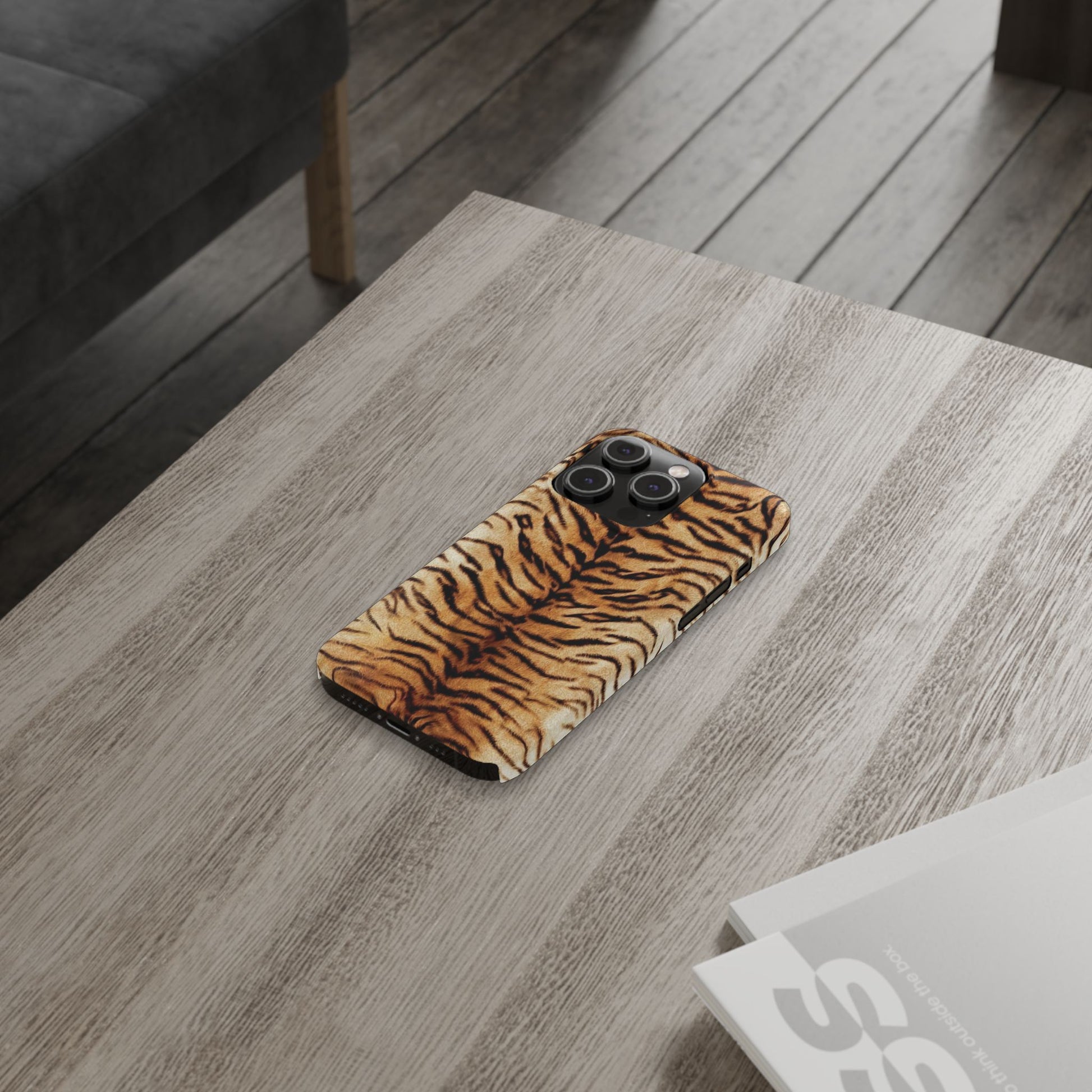Tiger Print Phone Case - Planet Missy