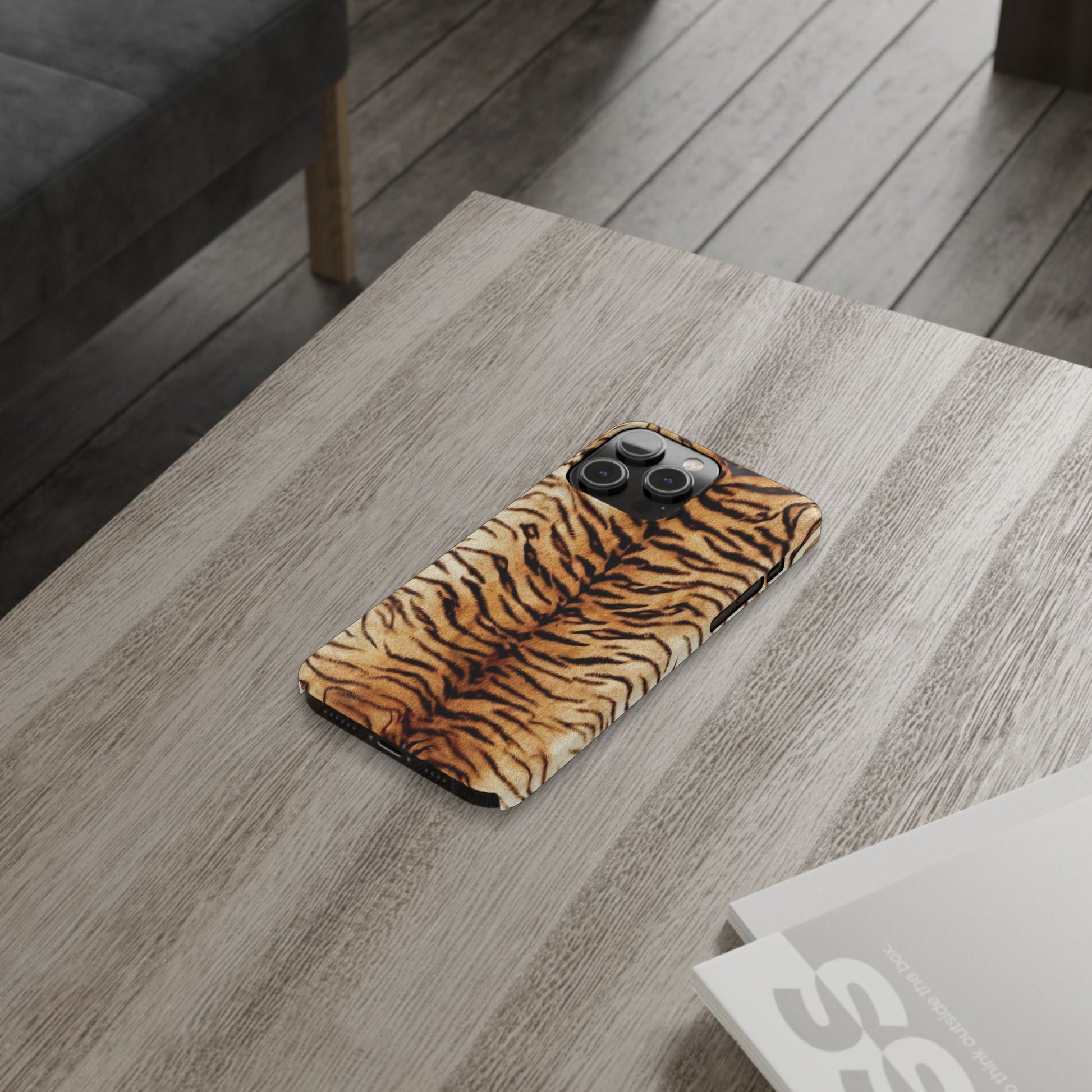 Tiger Print Phone Case - Planet Missy