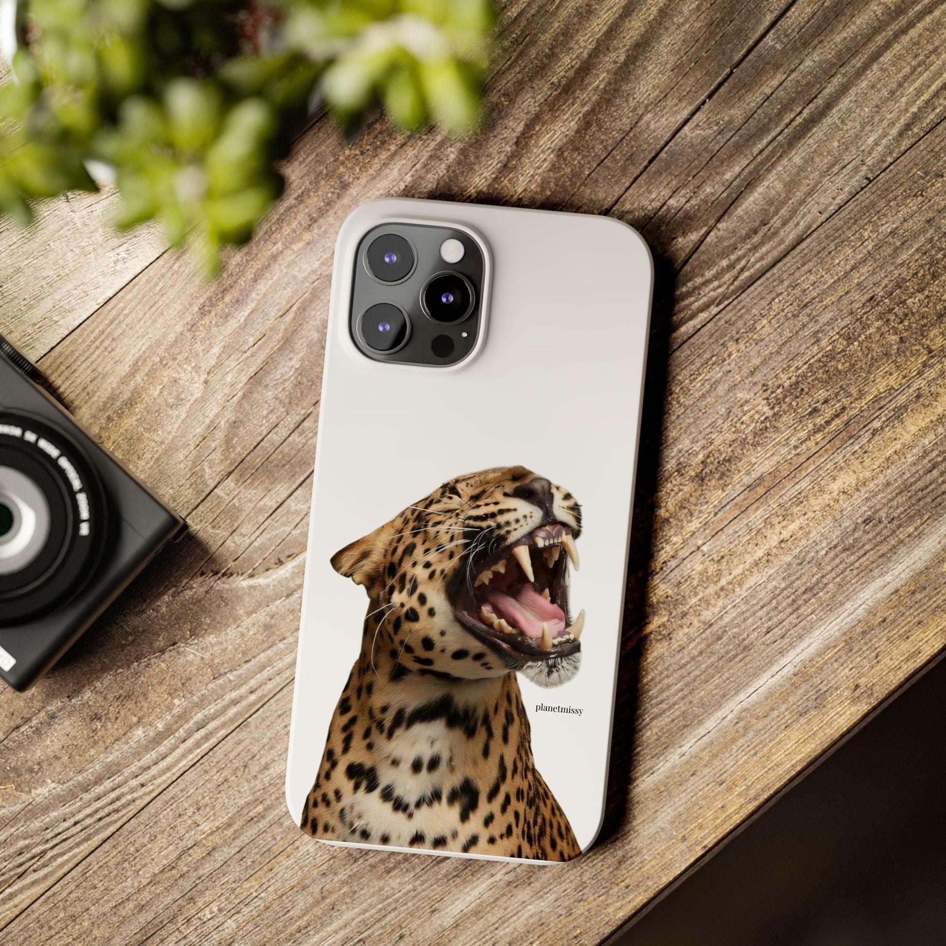 Roaring Leopard Phone Case - Planet Missy