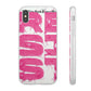 Stitching Pink Cases Phone Case
