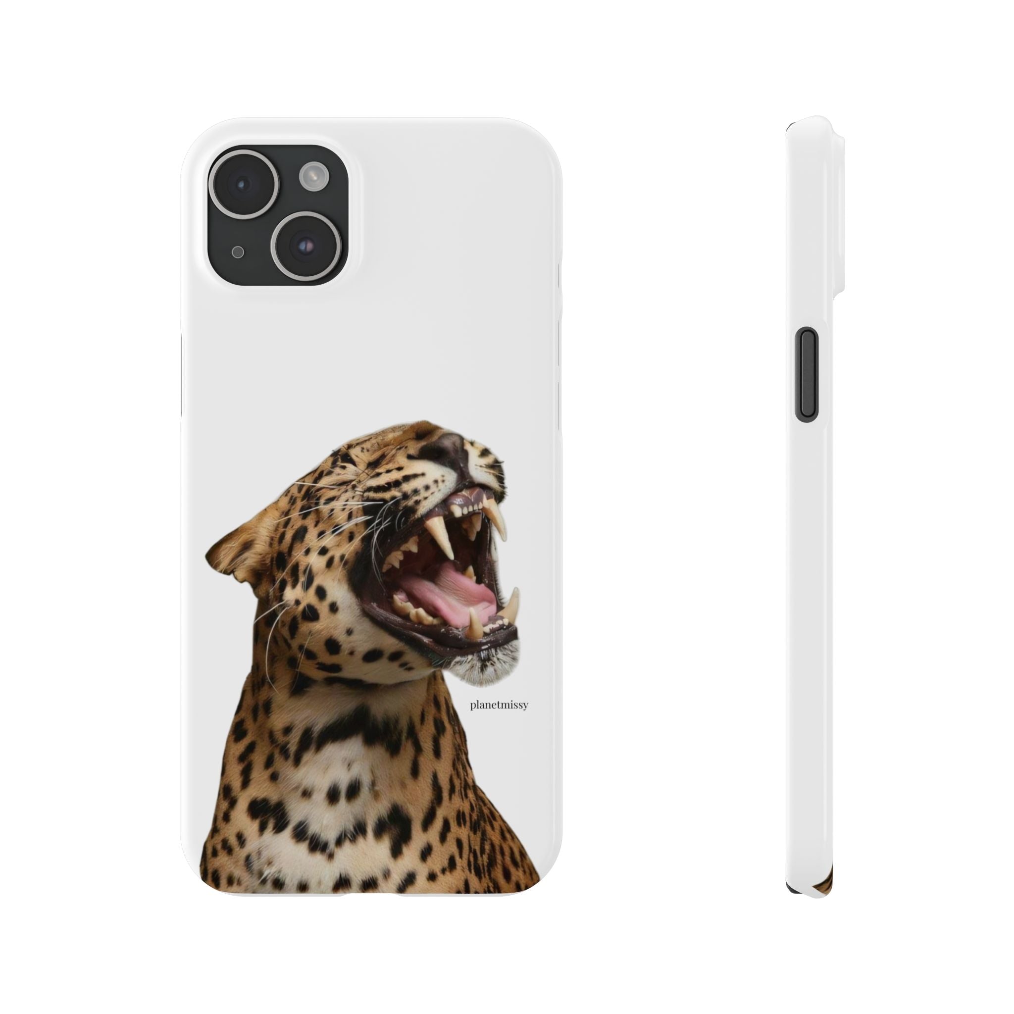 Roaring Leopard Phone Case - Planet Missy