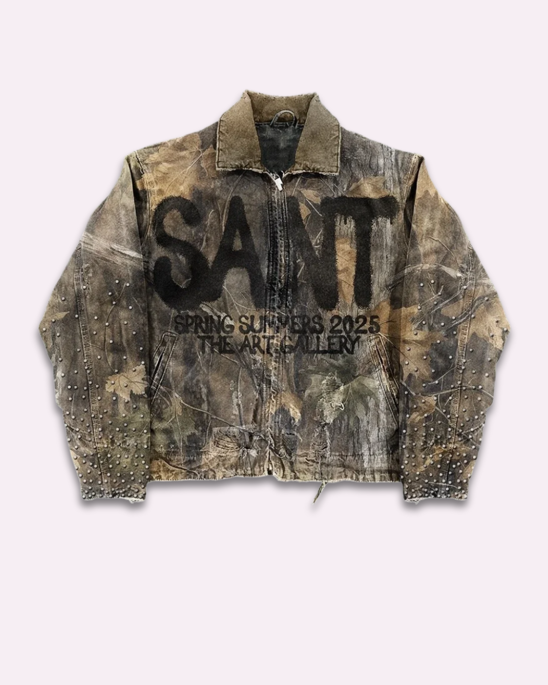 Saints Vintage Bomber Jacket - Planet Missy