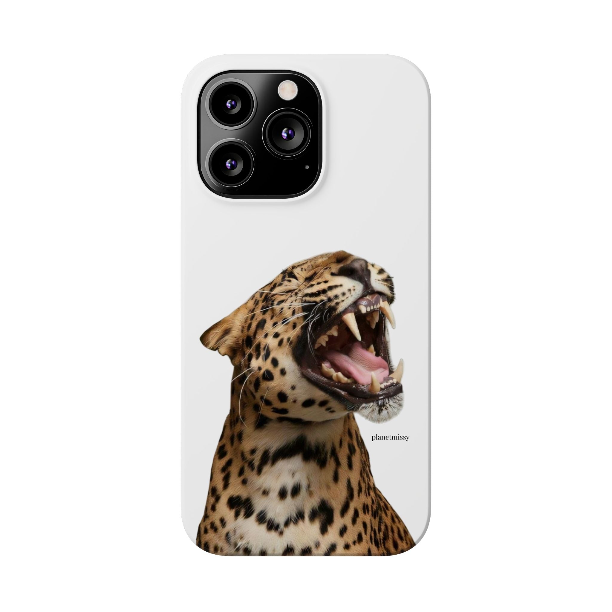 Roaring Leopard Phone Case - Planet Missy
