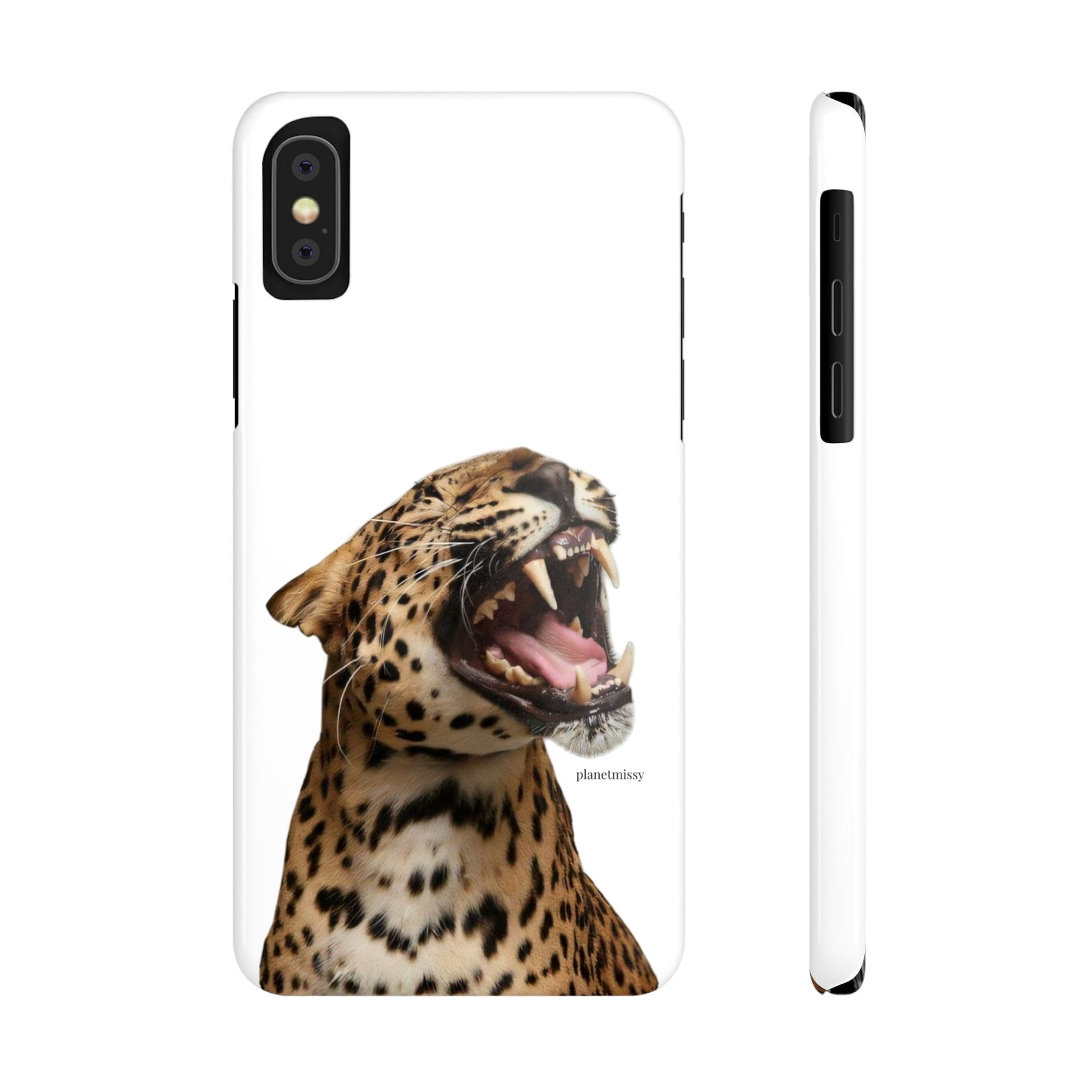 Roaring Leopard Phone Case - Planet Missy