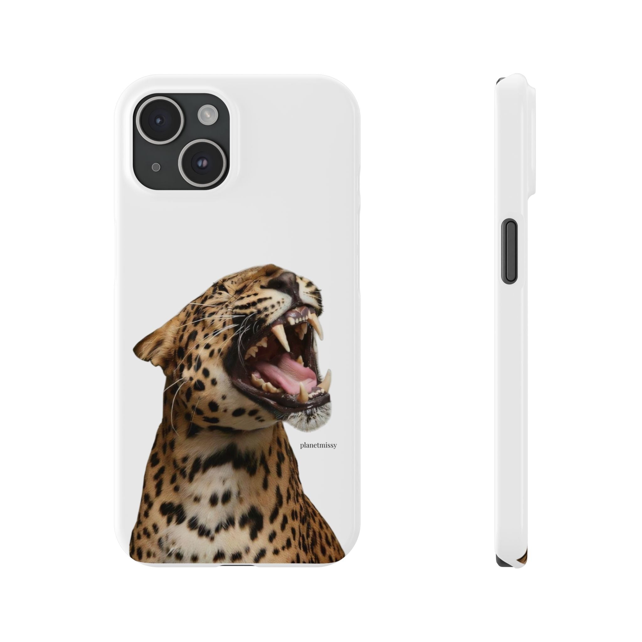 Roaring Leopard Phone Case - Planet Missy