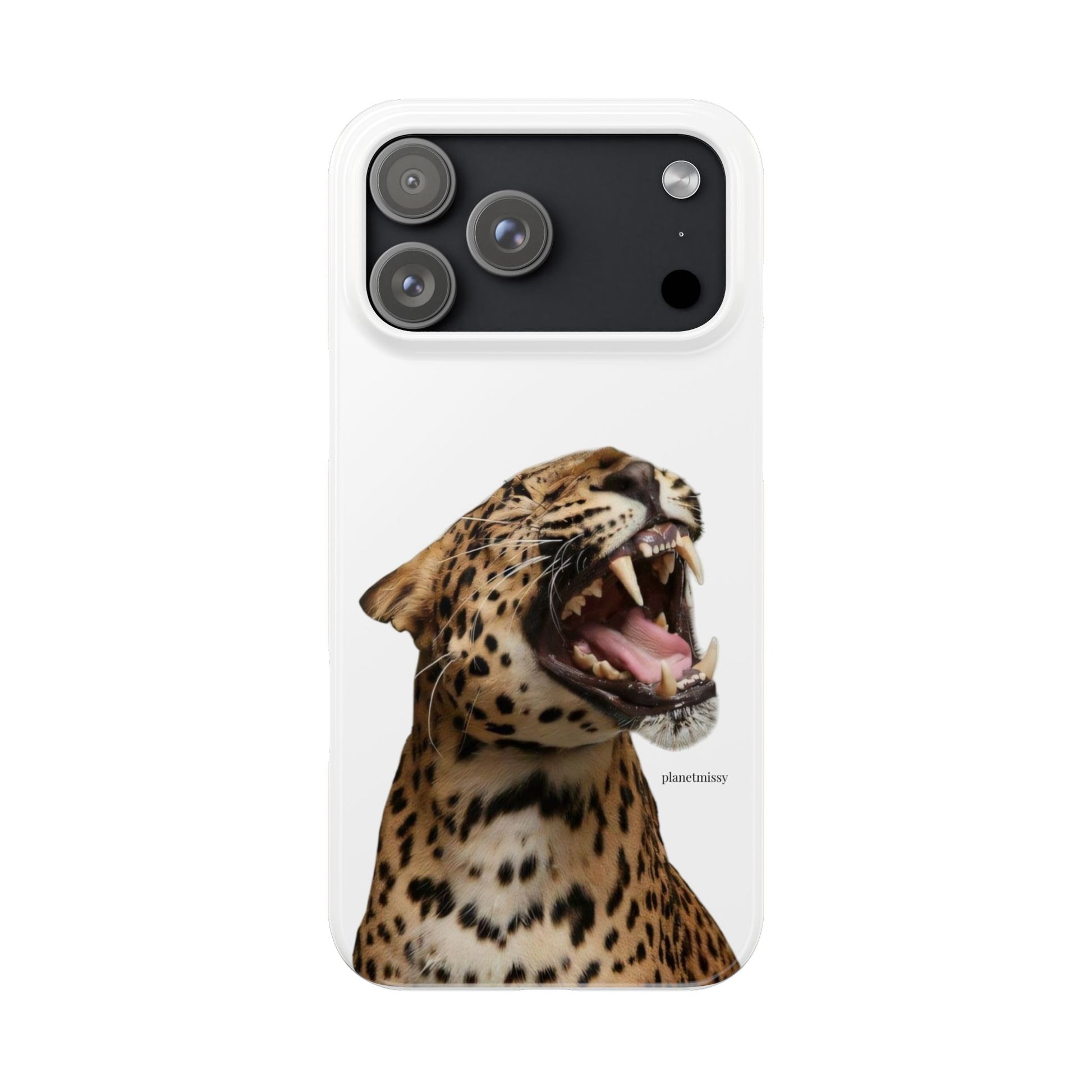 Roaring Leopard Phone Case - Planet Missy