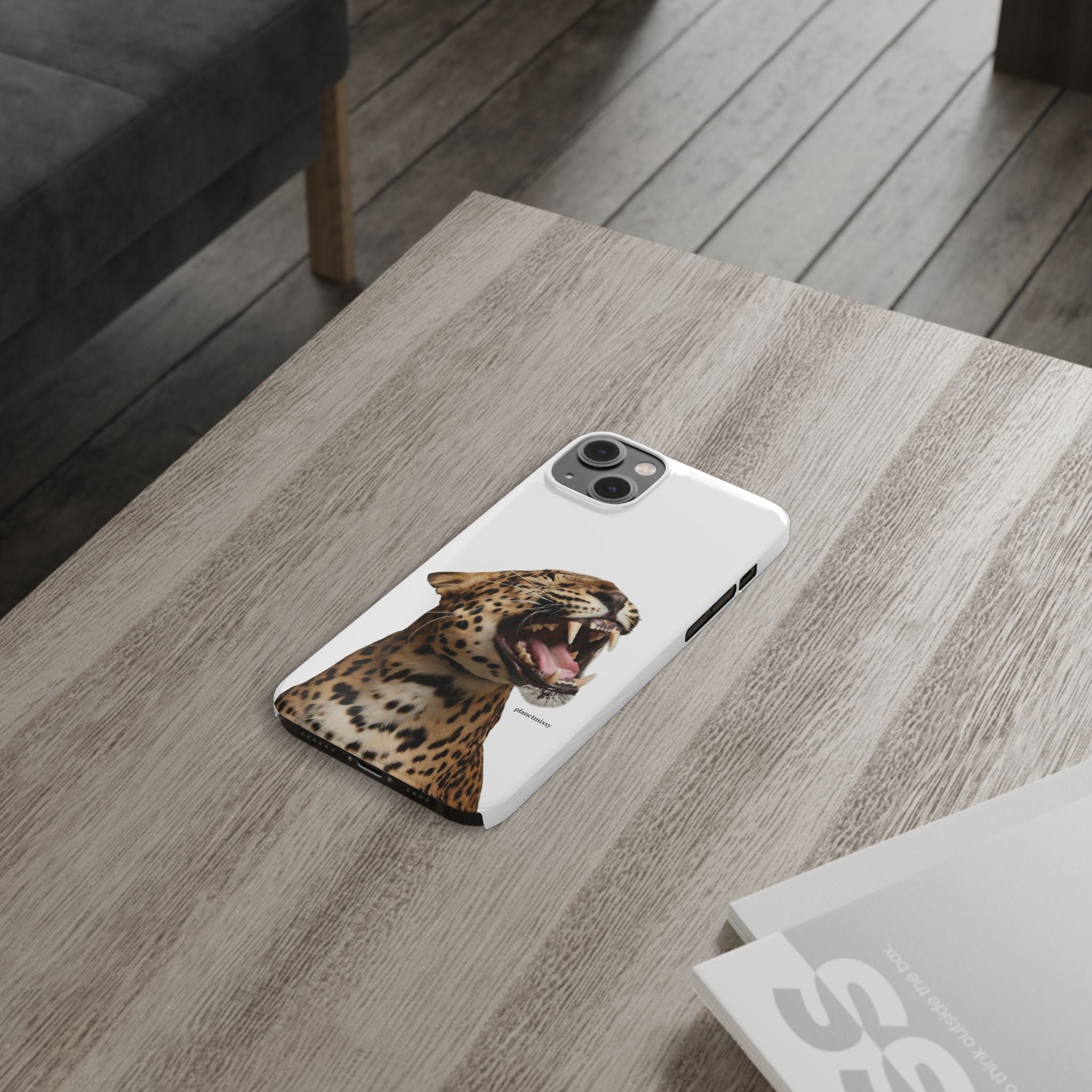 Roaring Leopard Phone Case - Planet Missy