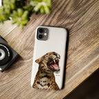 Roaring Leopard Phone Case