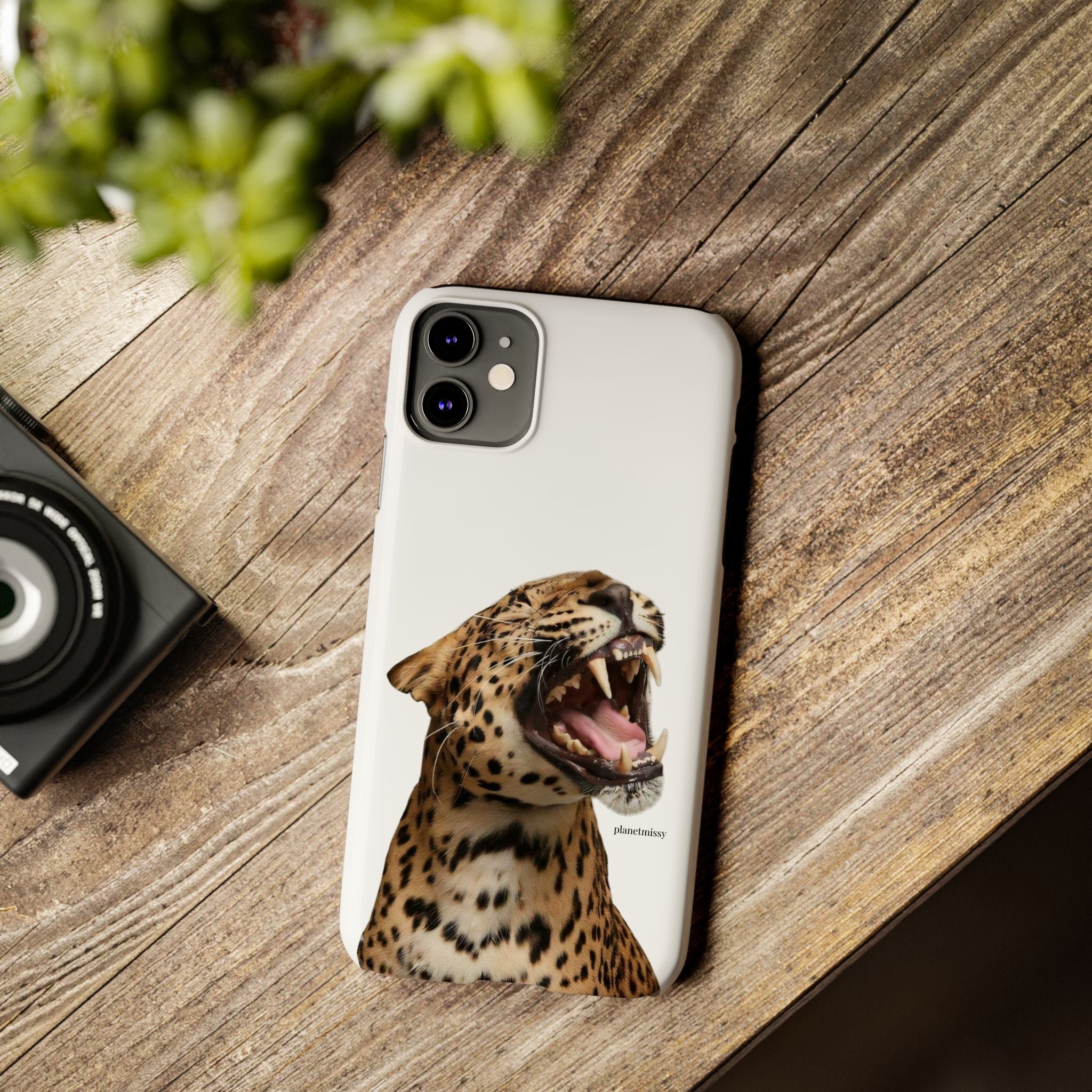 Roaring Leopard Phone Case - Planet Missy