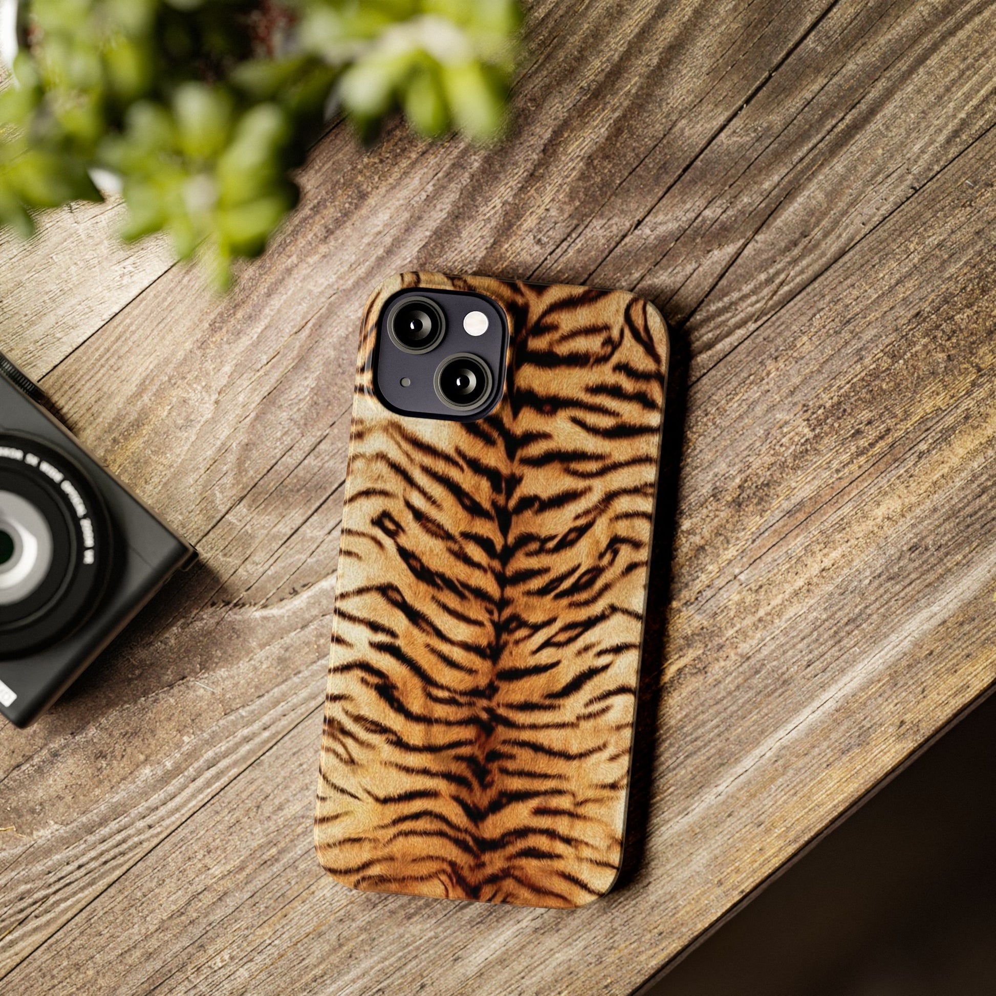 Tiger Print Phone Case - Planet Missy