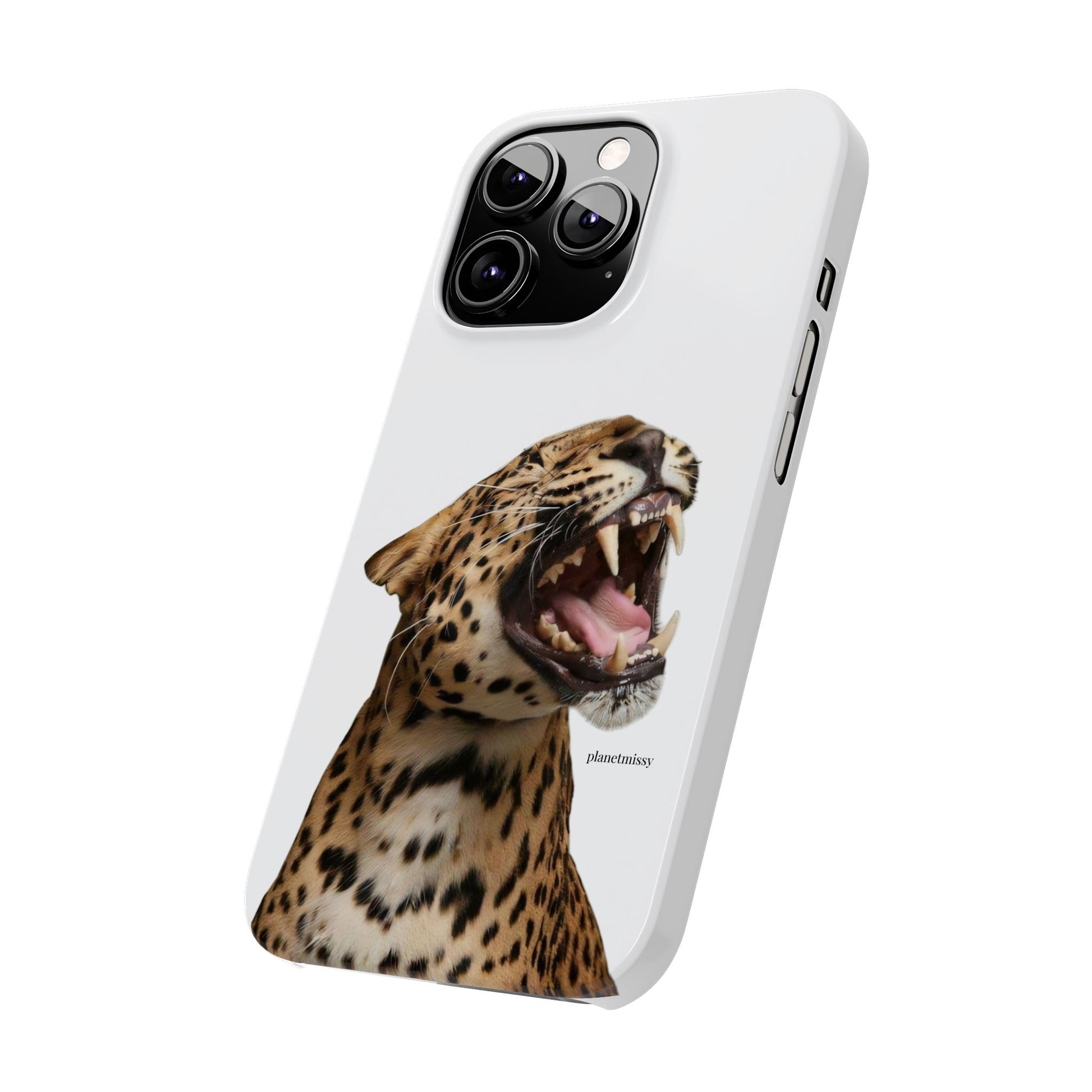 Roaring Leopard Phone Case - Planet Missy