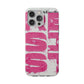 Stitching Pink Cases Phone Case