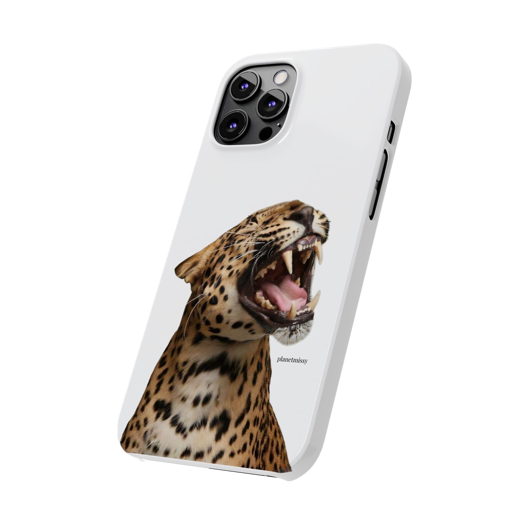 Roaring Leopard Phone Case - Planet Missy