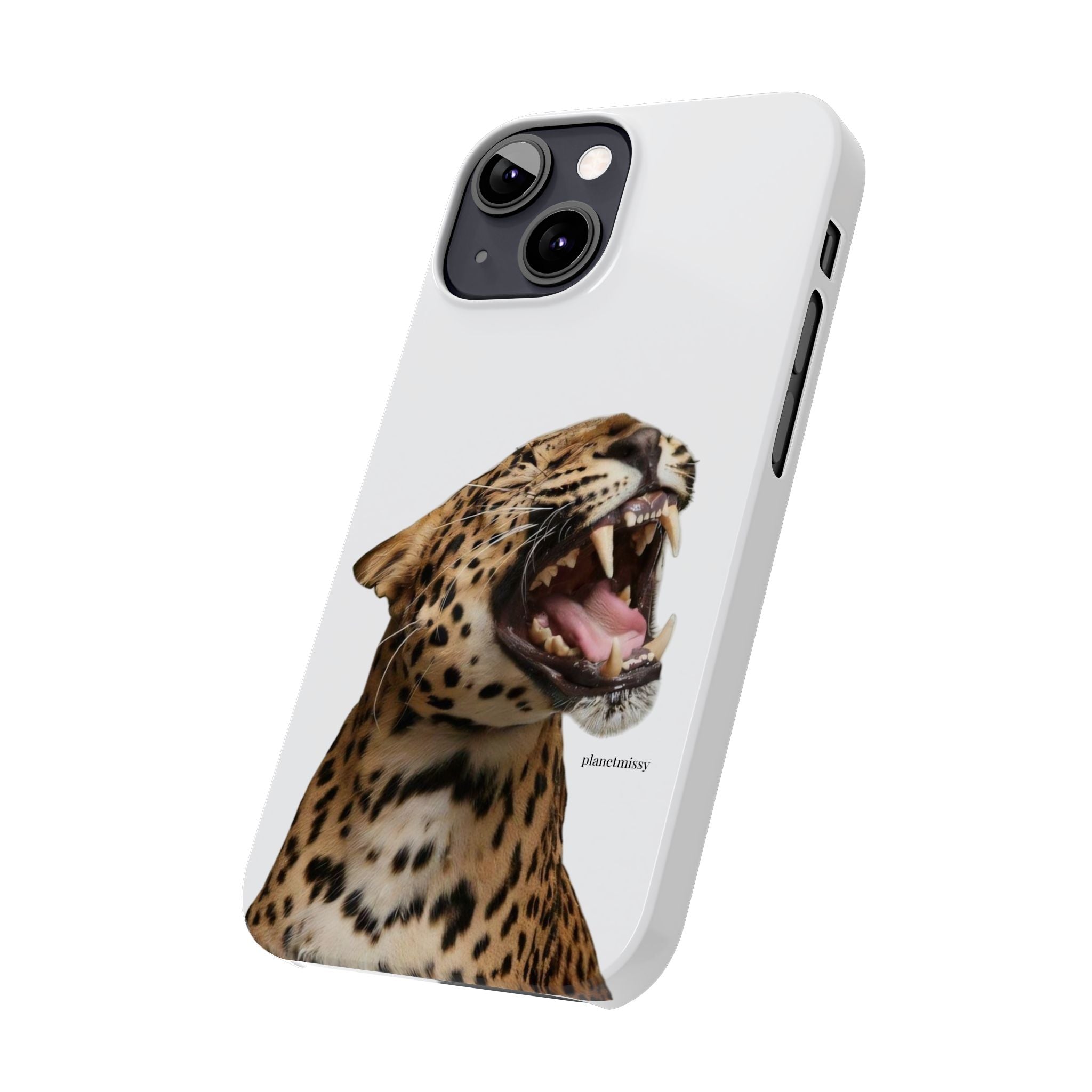 Roaring Leopard Phone Case - Planet Missy
