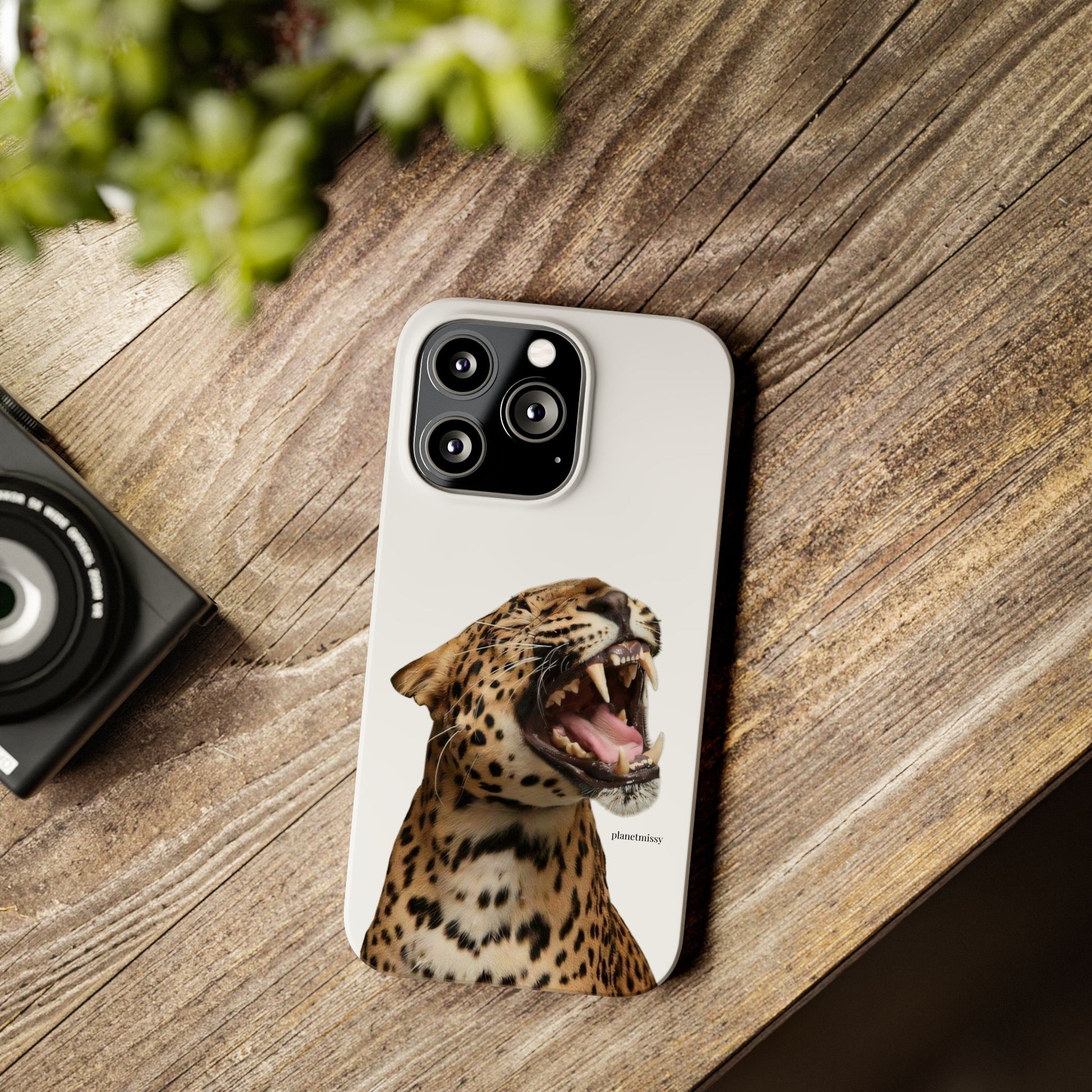 Roaring Leopard Phone Case - Planet Missy