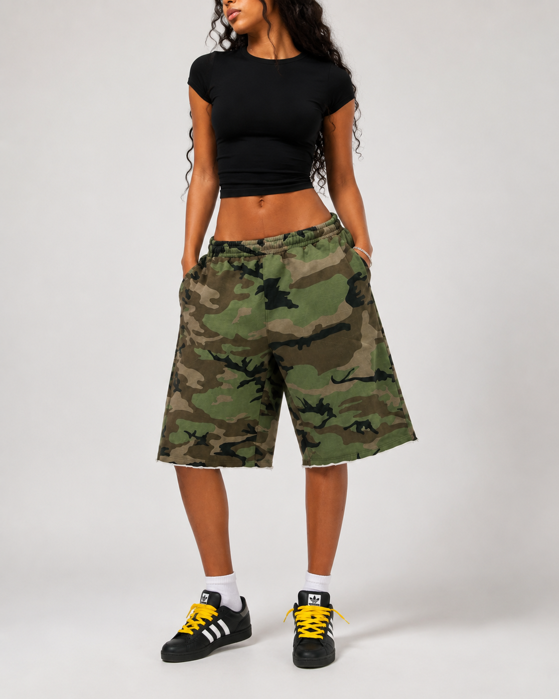 Pantalones cortos de camuflaje