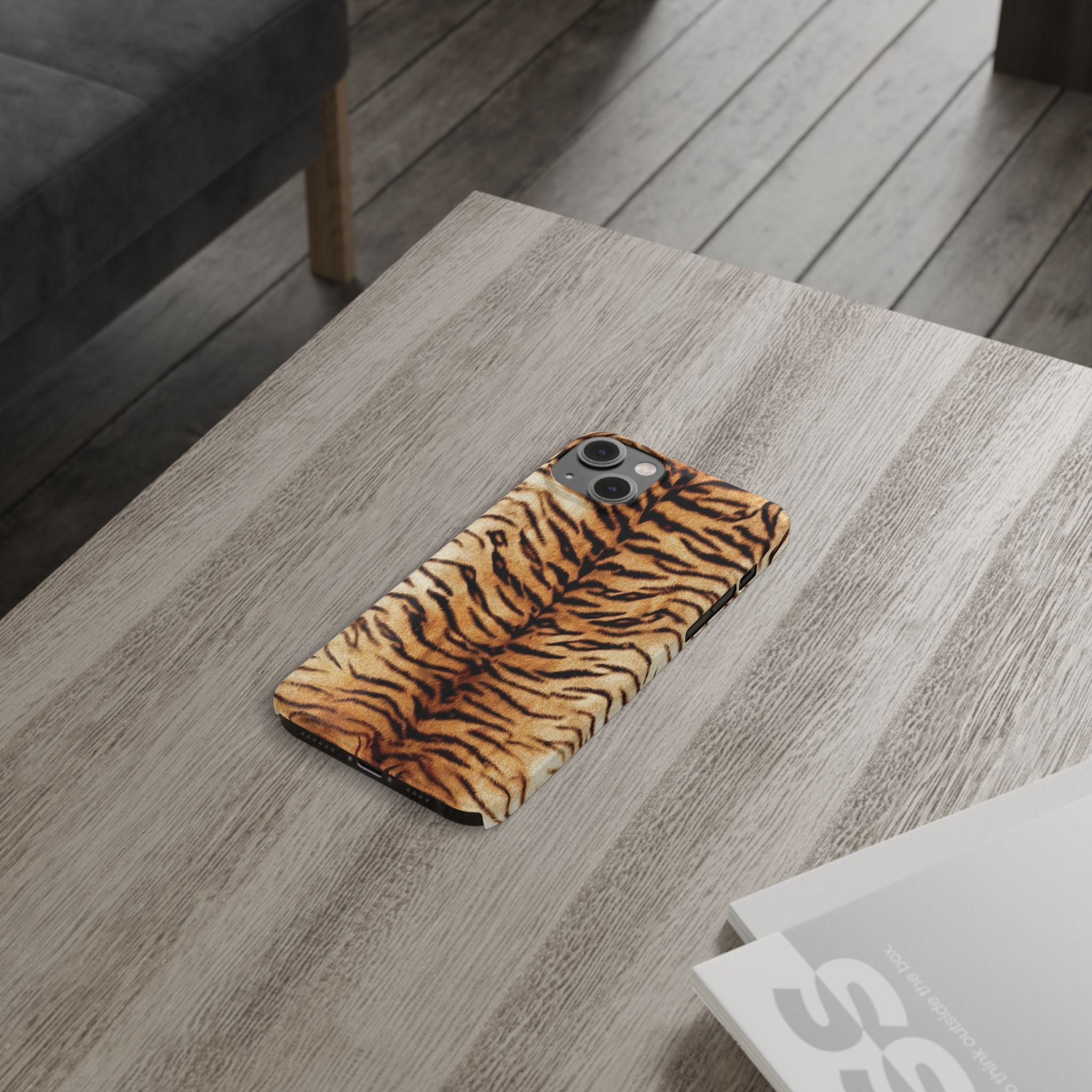 Tiger Print Phone Case - Planet Missy