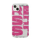 Stitching Pink Cases Phone Case