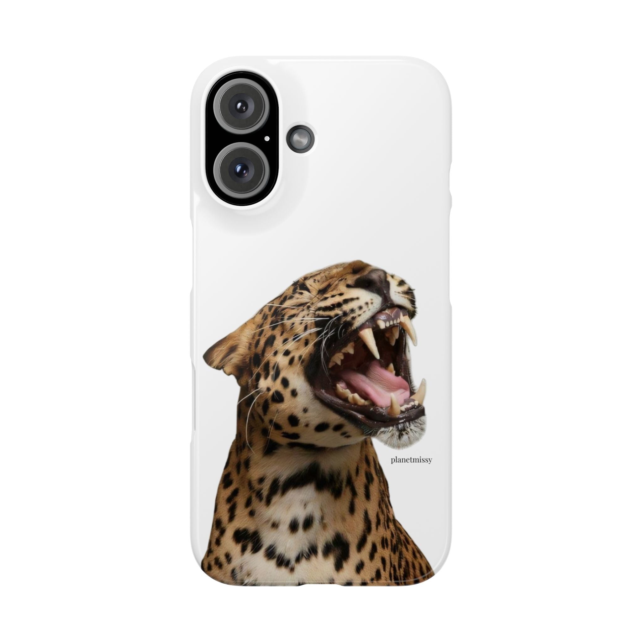 Roaring Leopard Phone Case - Planet Missy