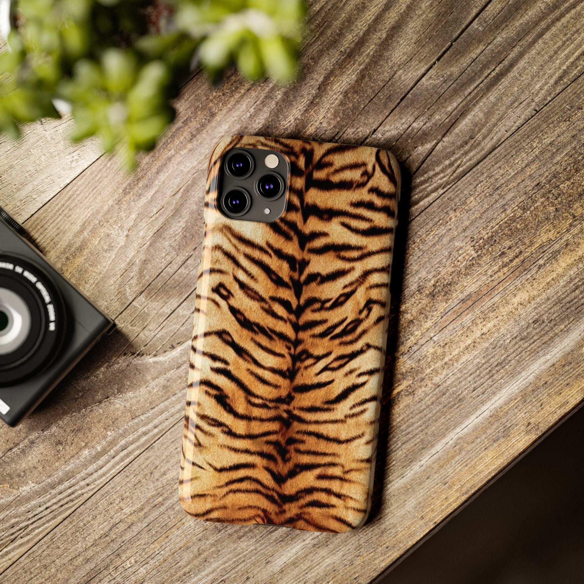 Tiger Print Phone Case - Planet Missy