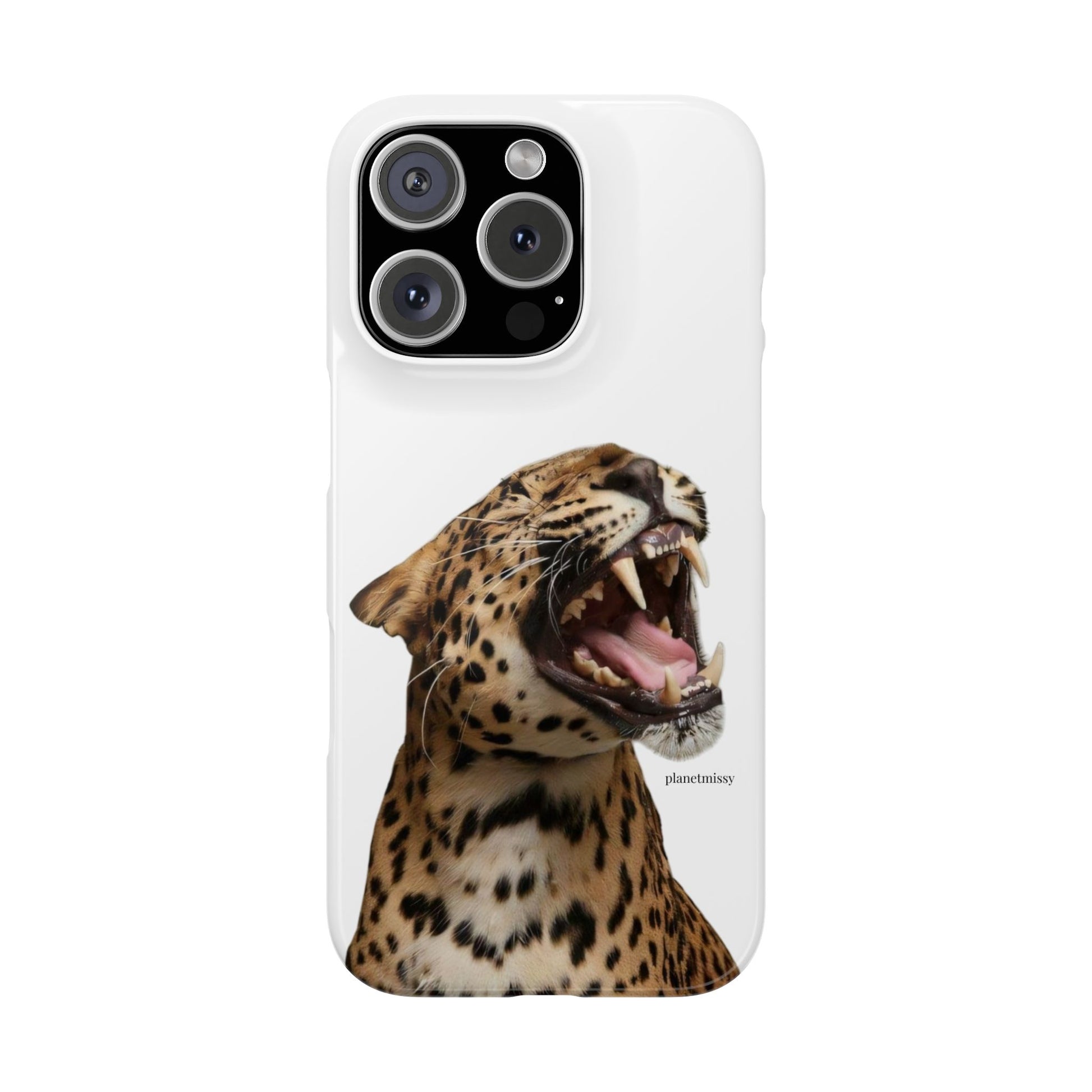 Roaring Leopard Phone Case - Planet Missy