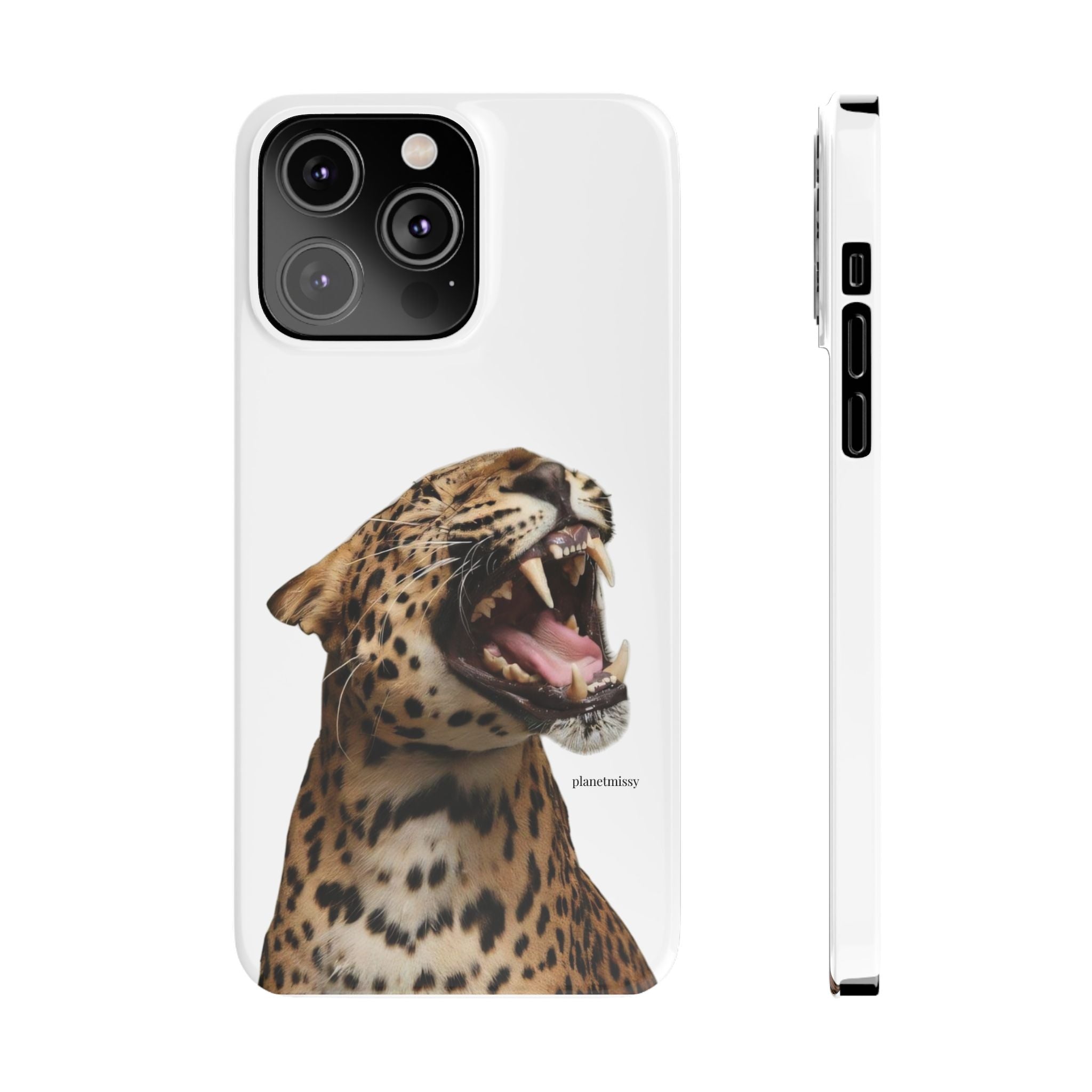 Roaring Leopard Phone Case