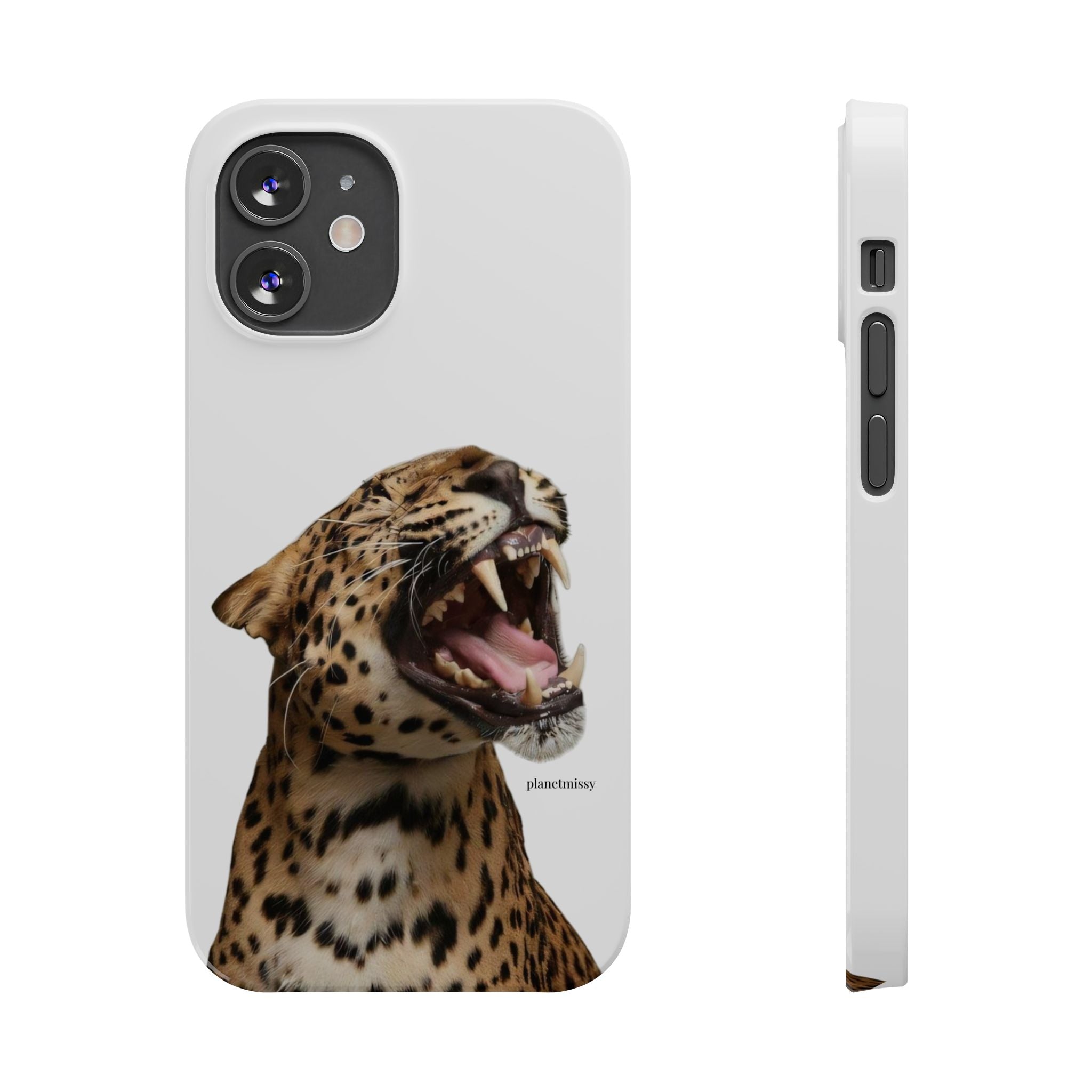 Roaring Leopard Phone Case