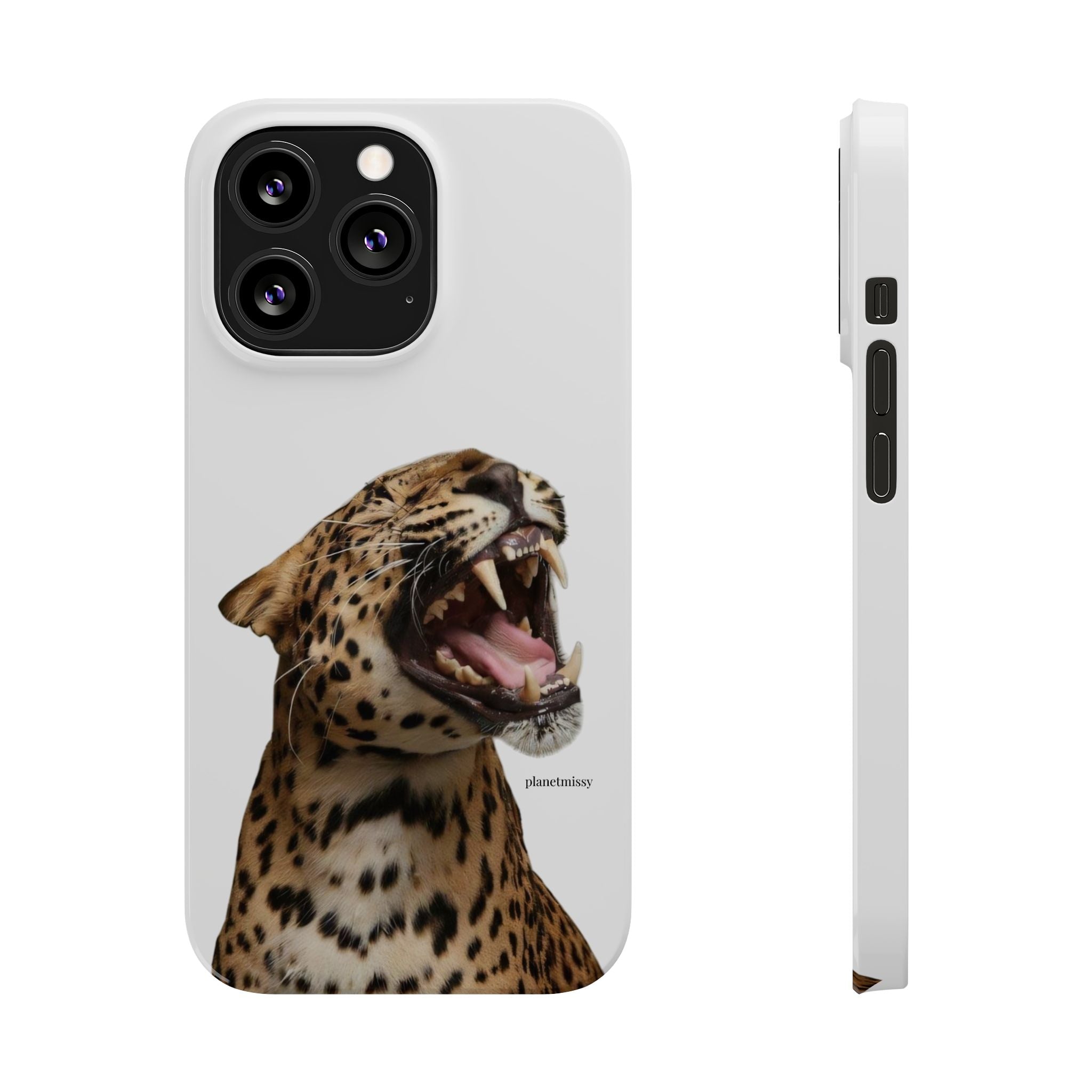 Roaring Leopard Phone Case - Planet Missy