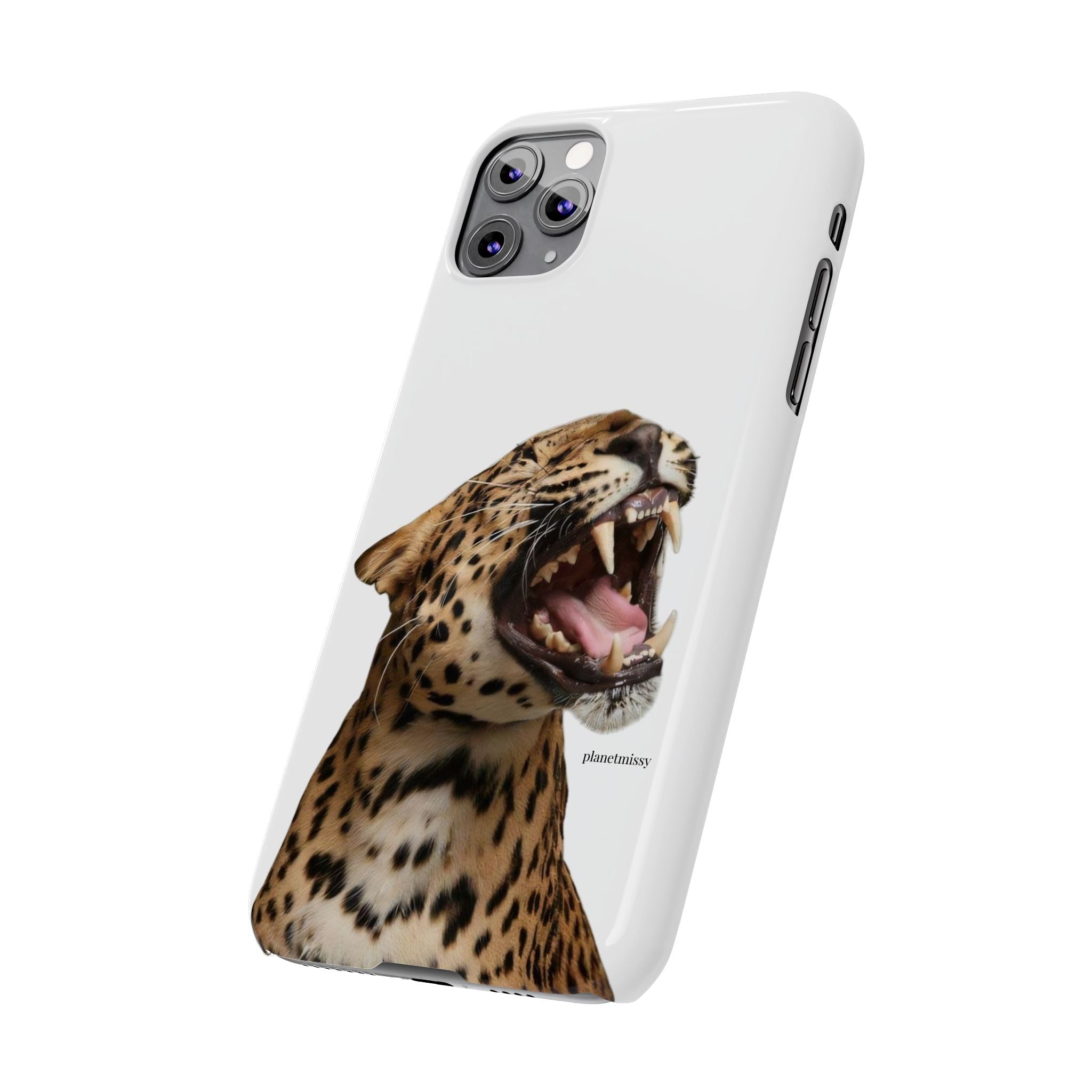 Roaring Leopard Phone Case
