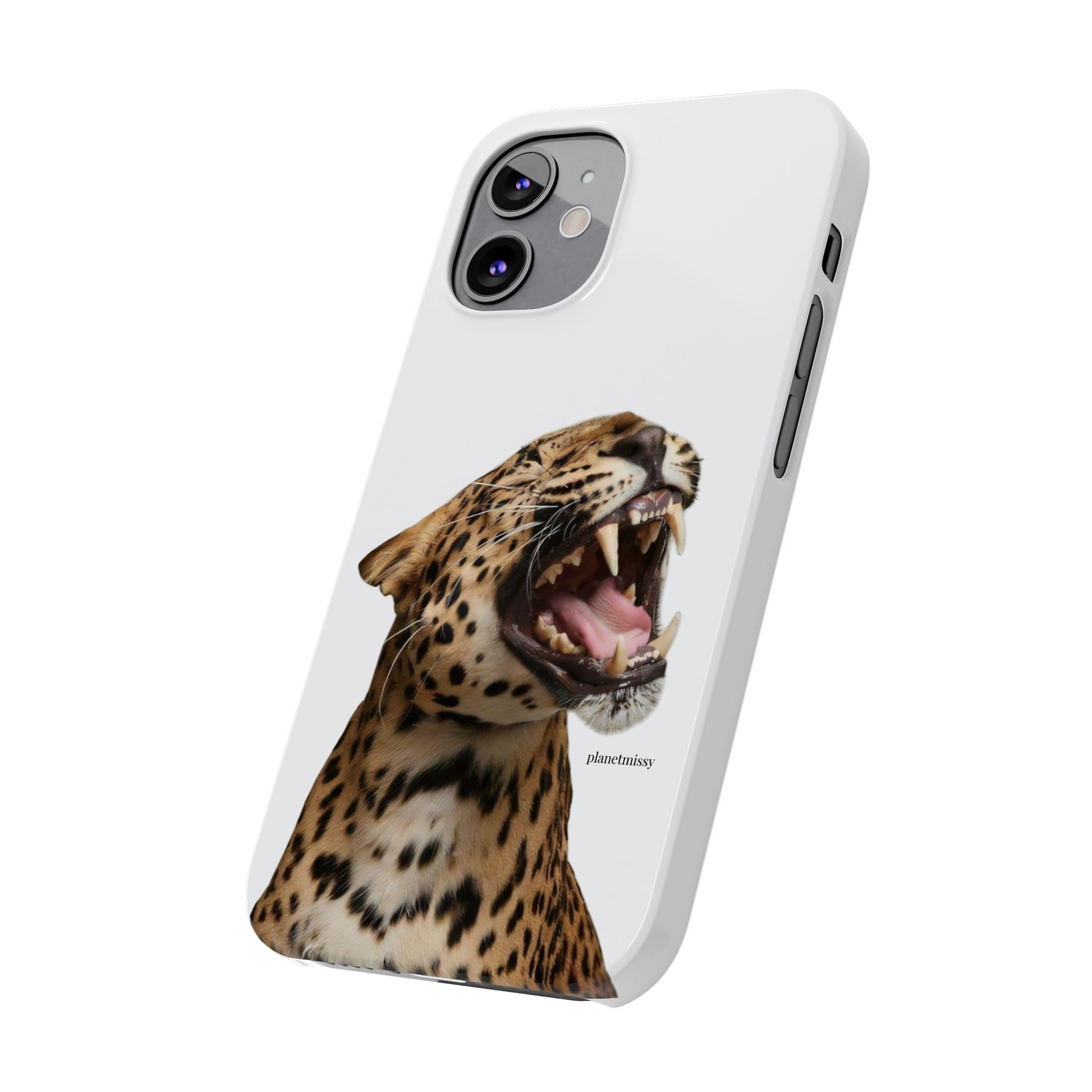 Roaring Leopard Phone Case - Planet Missy