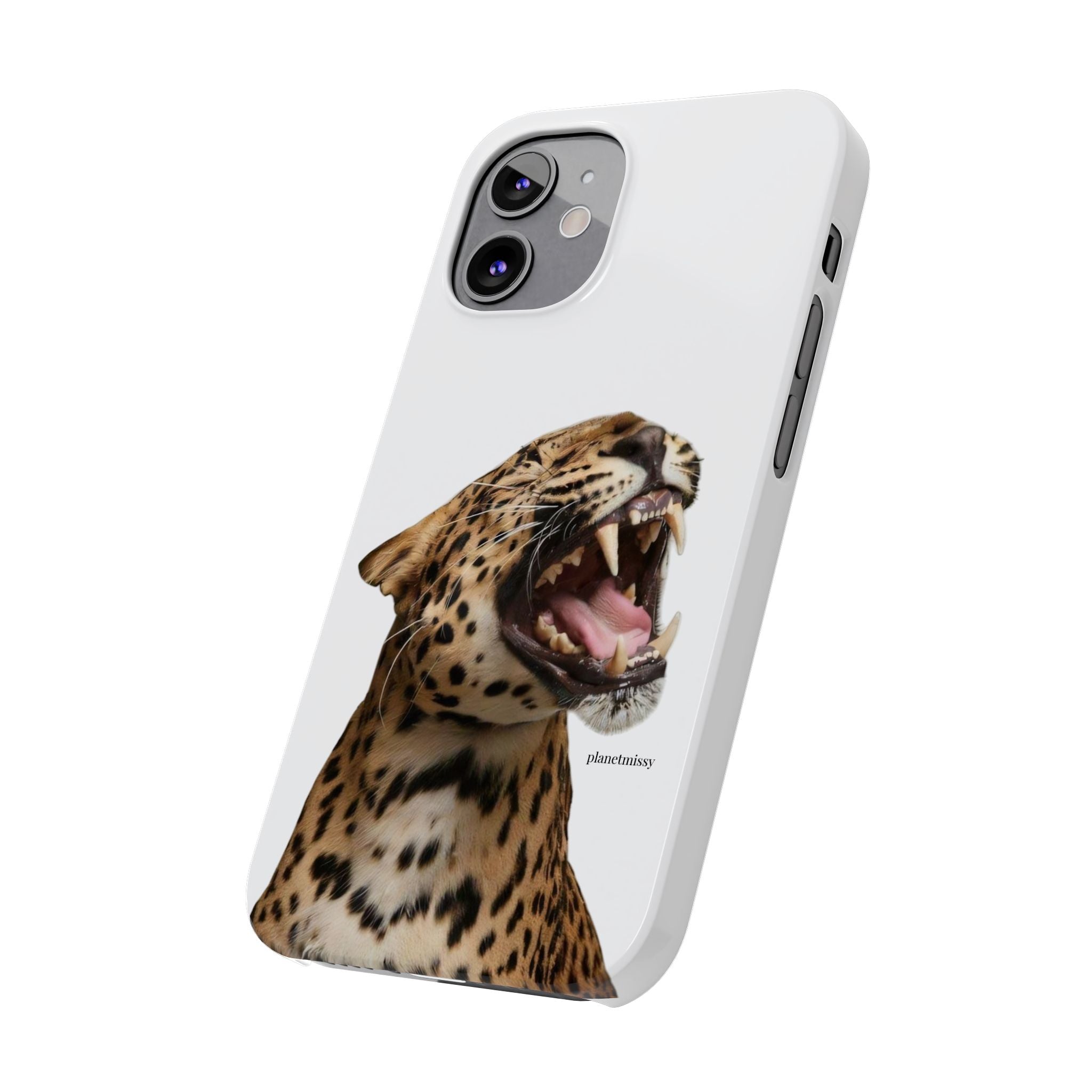 Roaring Leopard Phone Case - Planet Missy