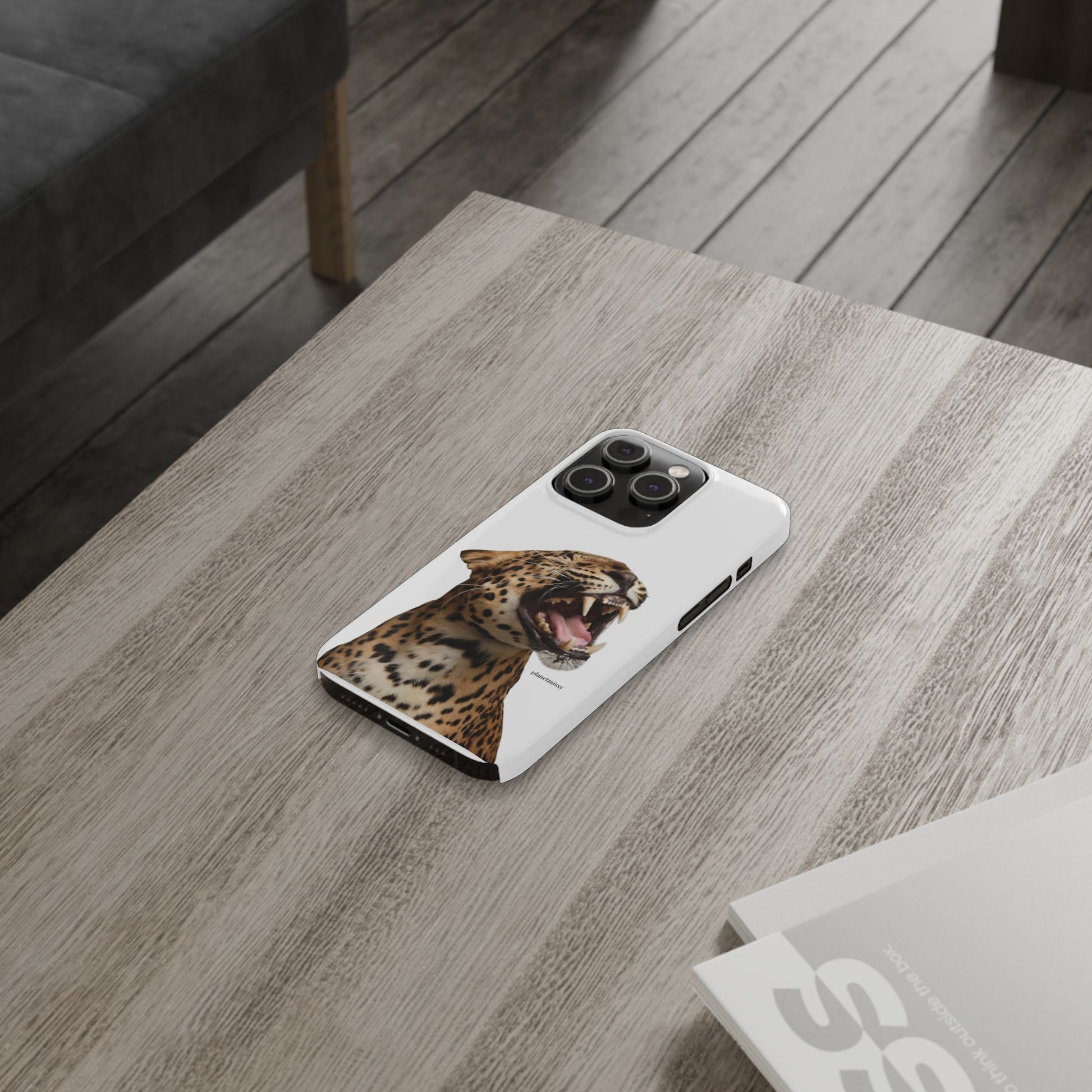 Roaring Leopard Phone Case - Planet Missy